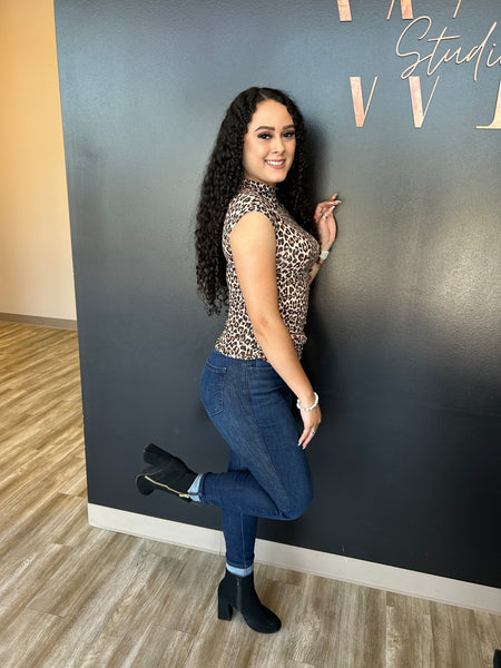 Leopard top