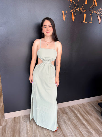 Sage dress